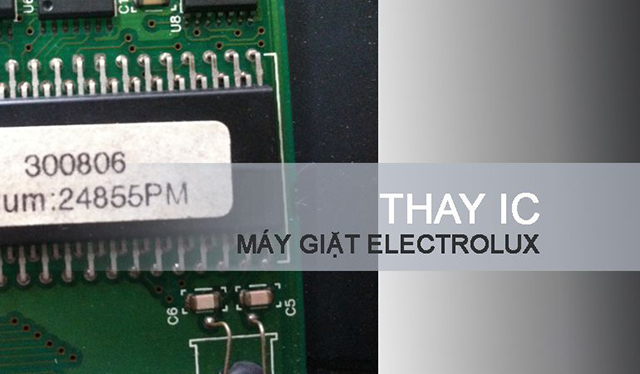 Thay ic máy giặt electrolux