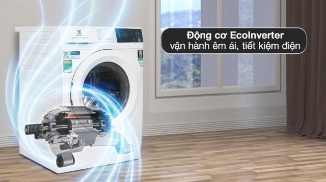 Công nghệ và tính năng của motor máy giặt Electrolux