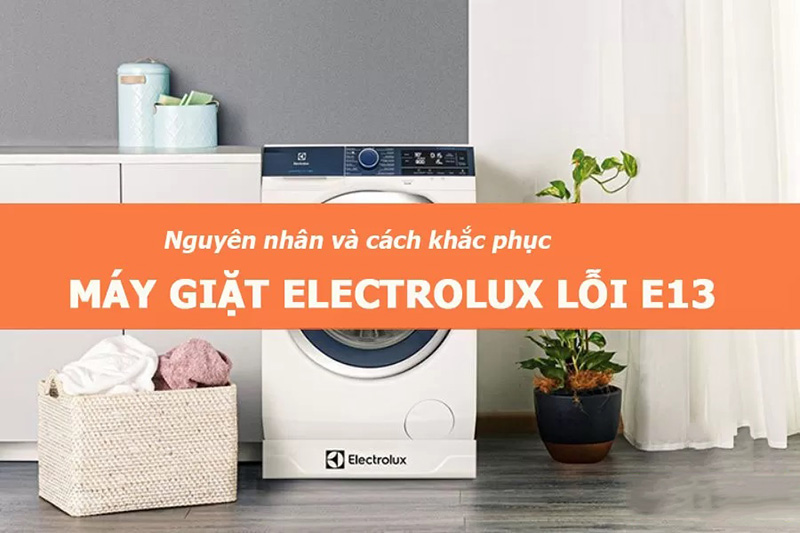 Máy giặt Electrolux bị lỗi E13