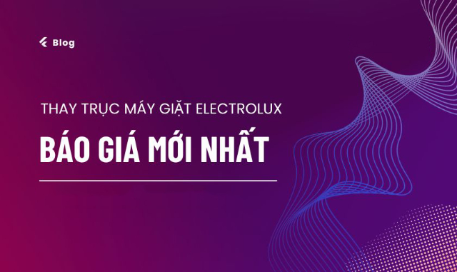 Bảng chi phí thay trục máy giặt electrolux tại Bắc Ninh