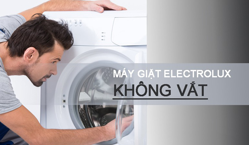 Máy giặt Electrolux không vắt