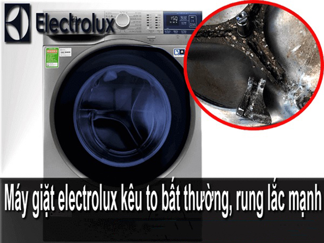 Máy giặt Electrolux rung lắc mạnh