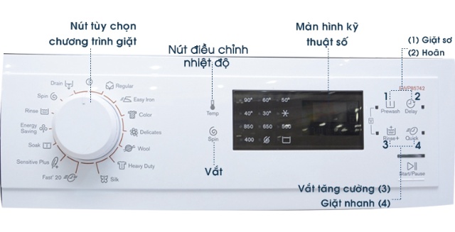 Các chế độ giặt đặc biệt của máy giặt Electrolux