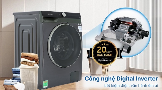 Các tính năng nổi bật của máy giặt cửa trước