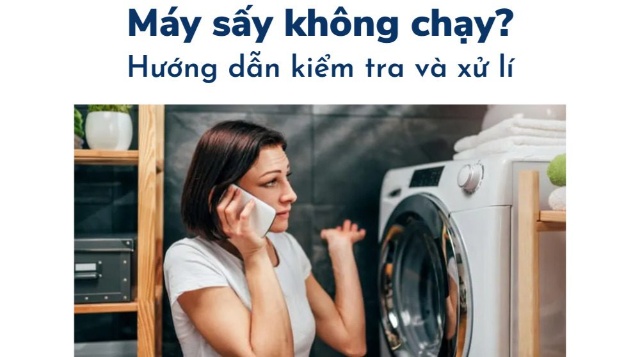 Máy không hoạt động hoặc không bật được